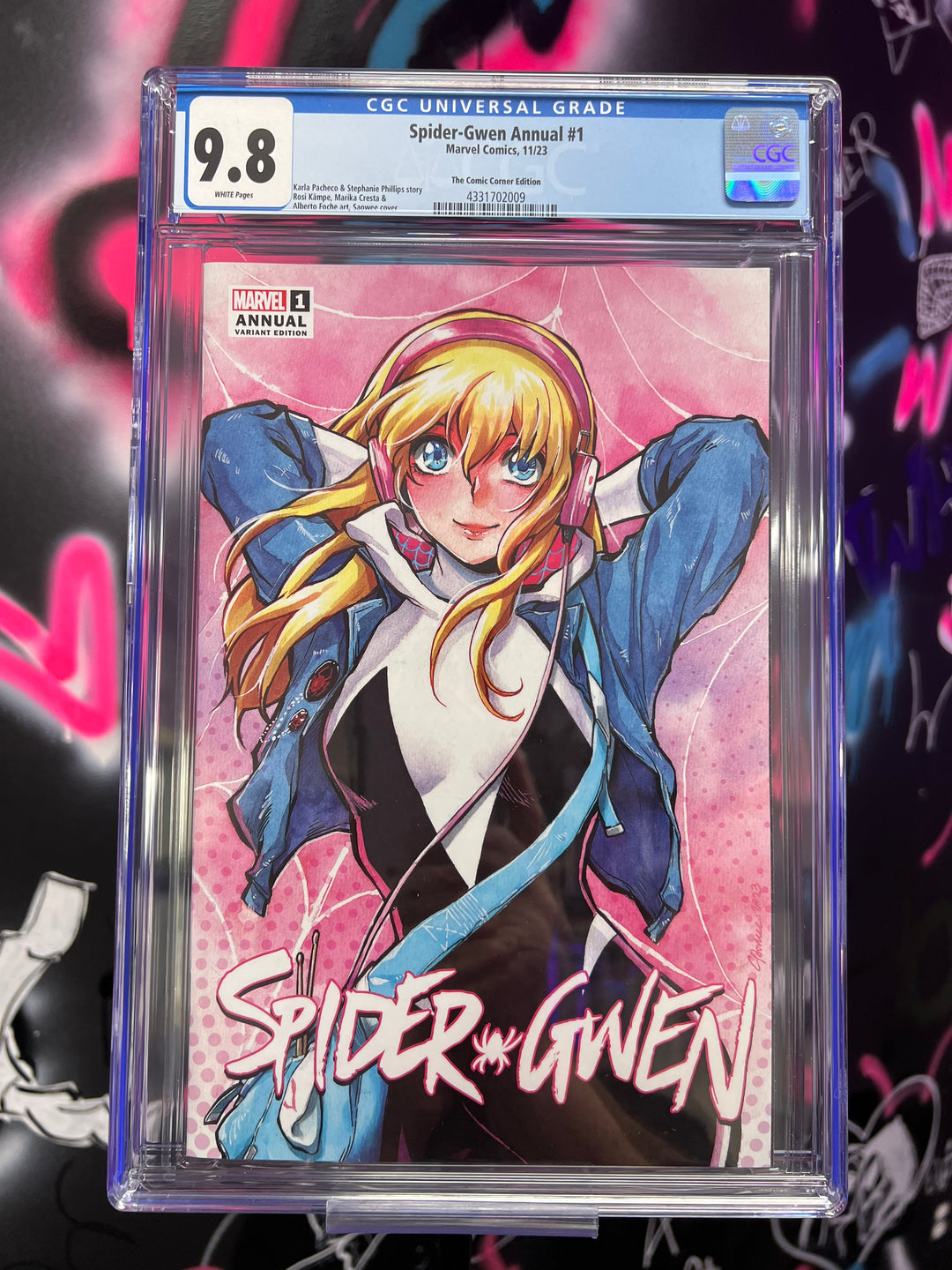 Spider-Gwen Annual 1 Saowee CGC 9.8