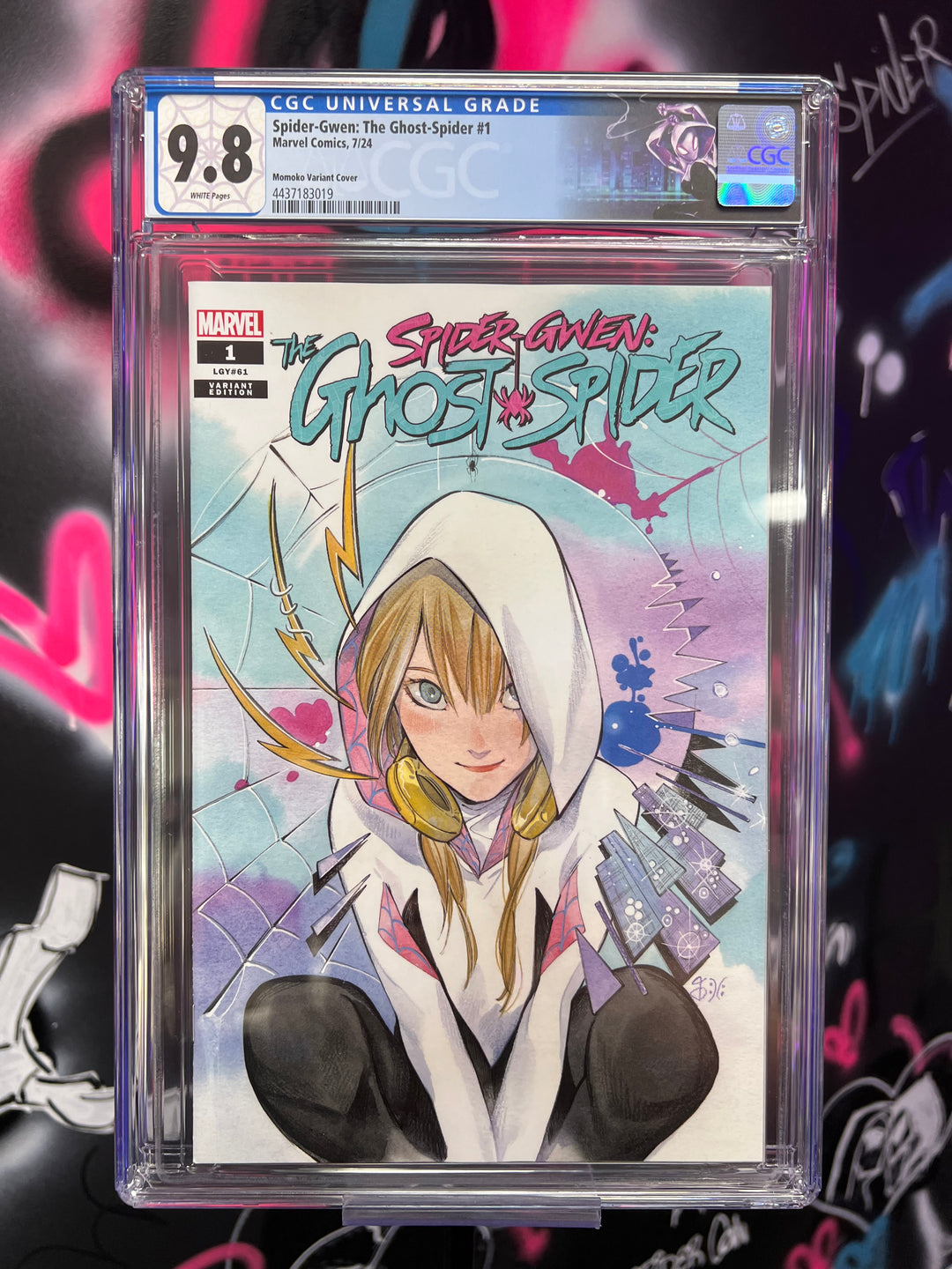 Spider-Gwen Ghost Spider #1 Momoko Exclusive CGC 9.8