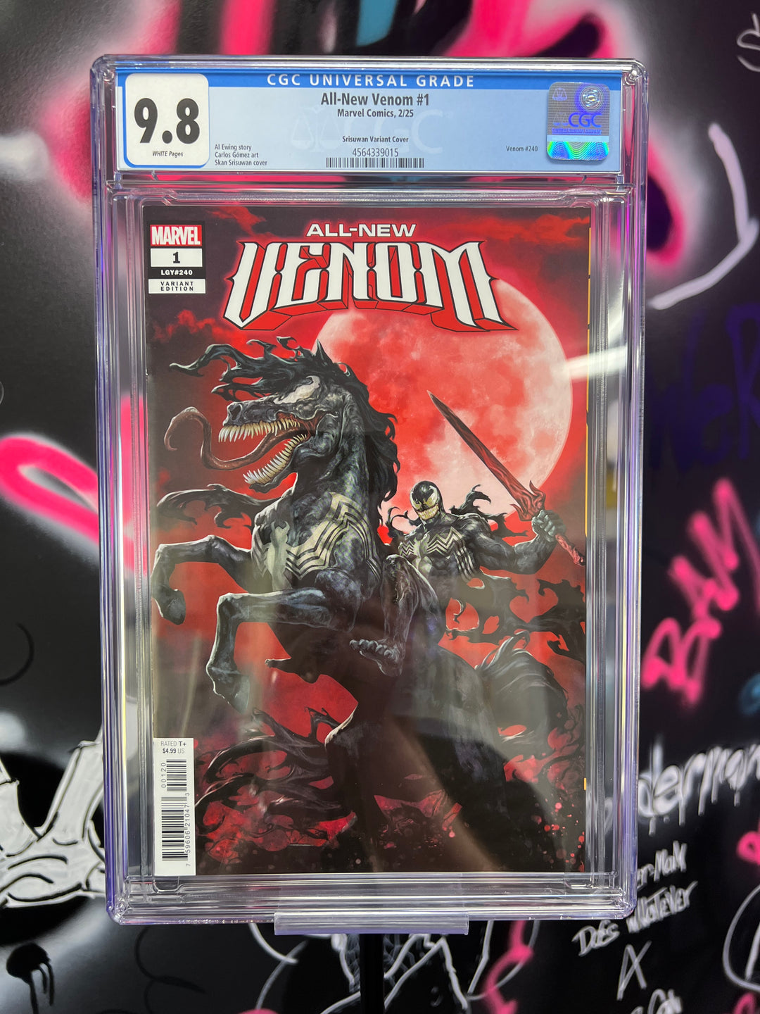 ALL-NEW VENOM #1 SKAN VARIANT 1:25 CGC 9.8