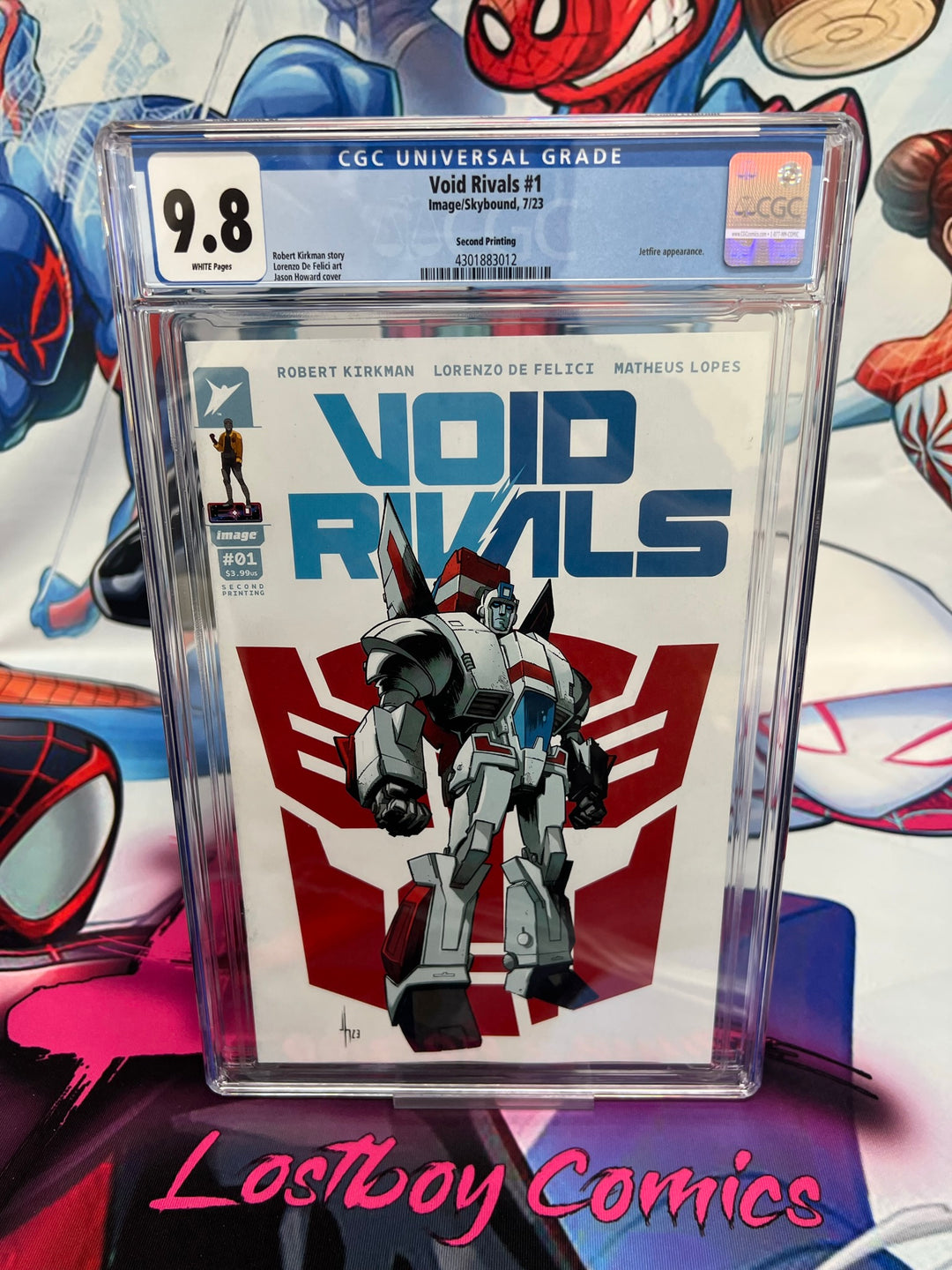 Void Rivals #1 Second Print CGC 9.8