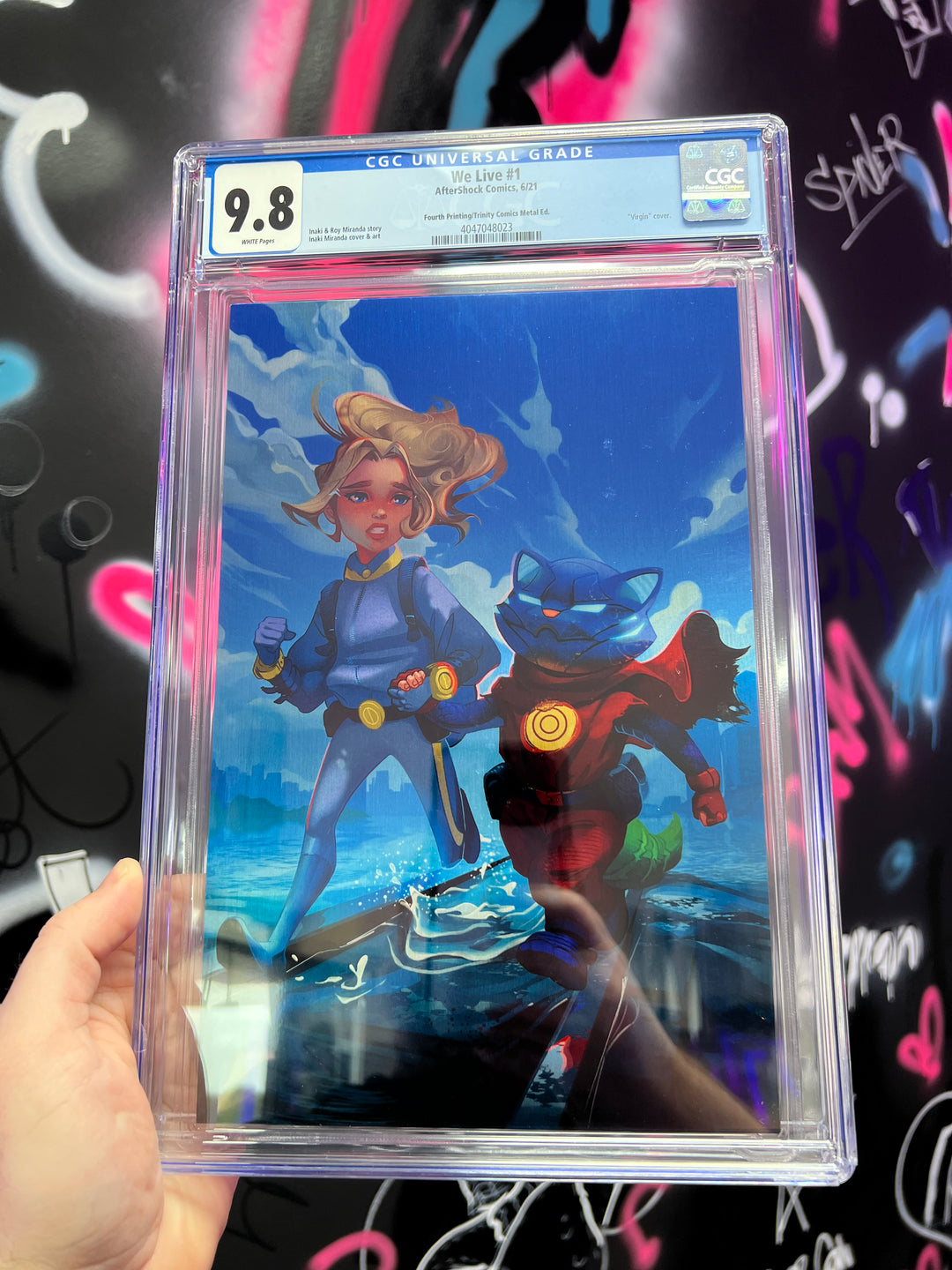 We Live #1 Metal CGC 9.8