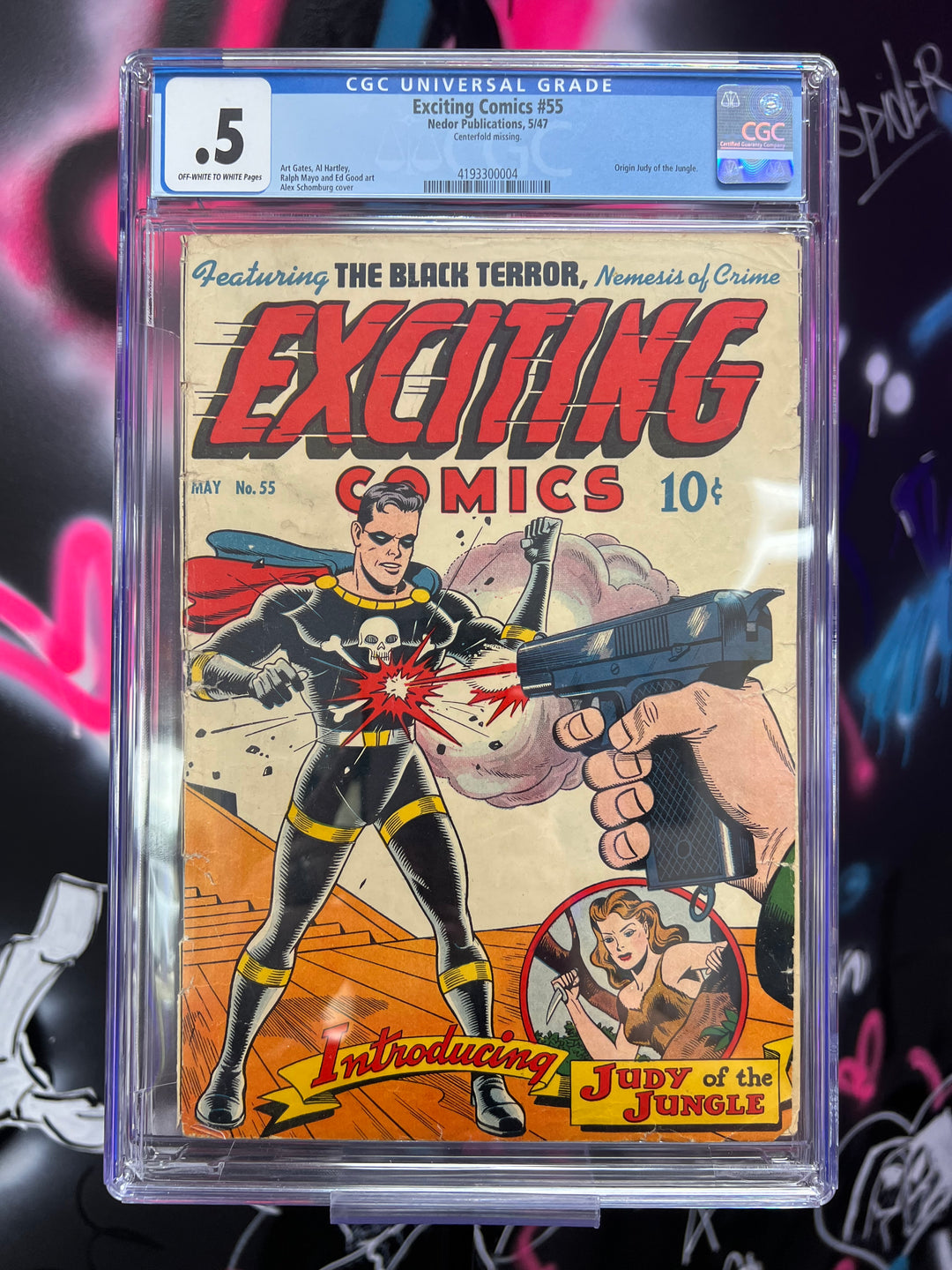 Exciting Comics #55 CGC .5