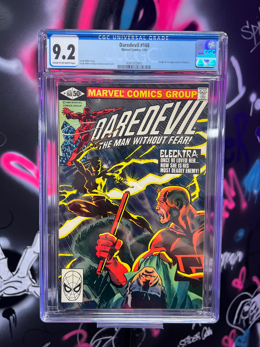 Daredevil #168 CGC 9.2