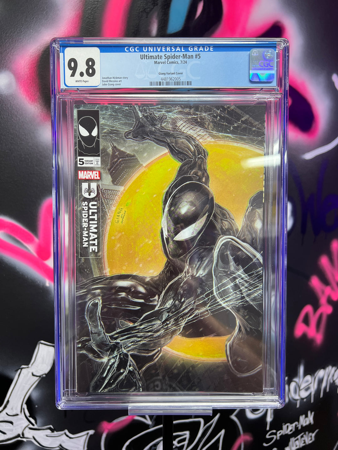 Ultimate Spider-Man #5 John Giang Exclusive Trade CGC 9.8