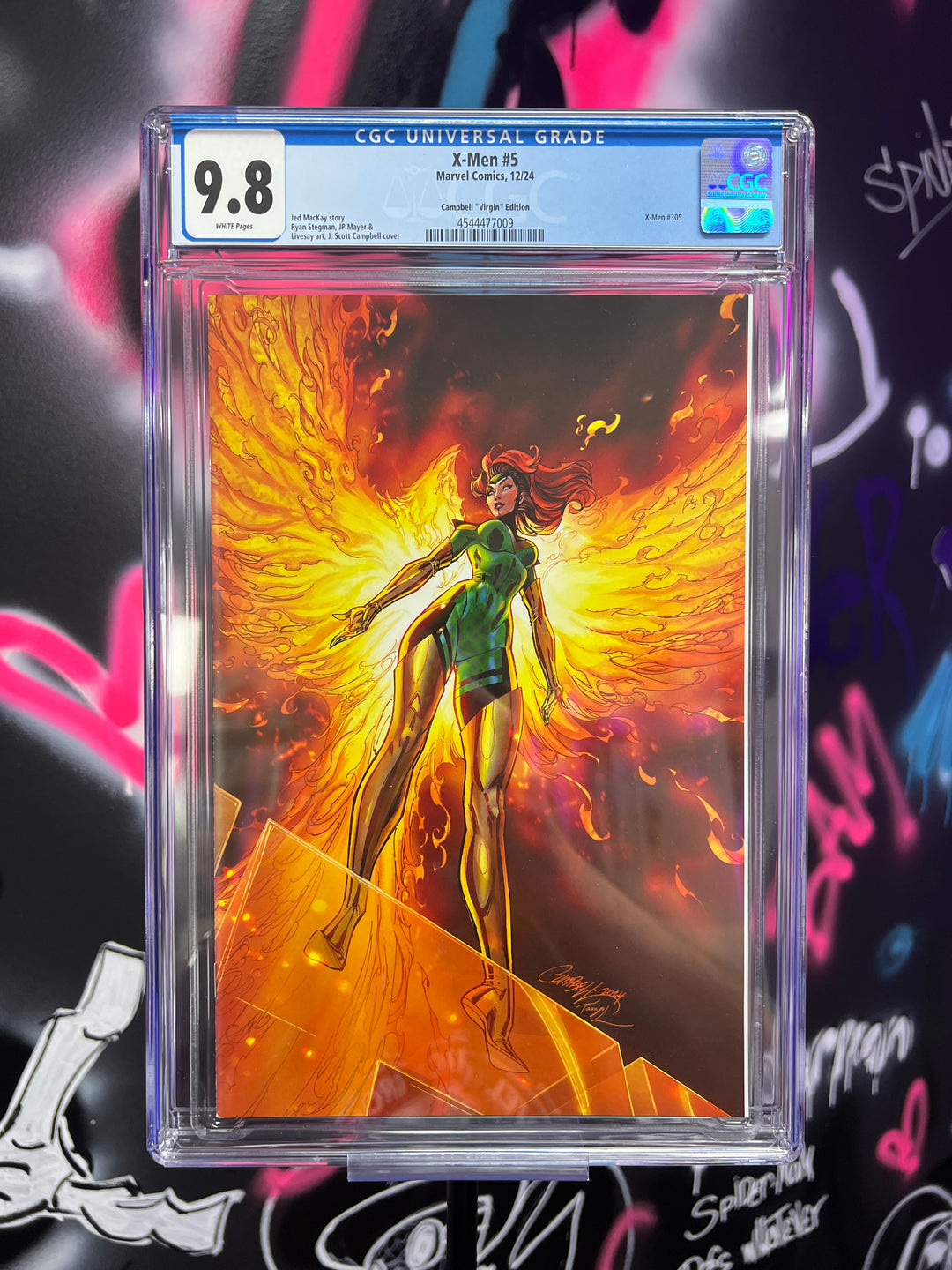 X-Men #5 J. Scott Campbell 1:100 Virgin CGC 9.8
