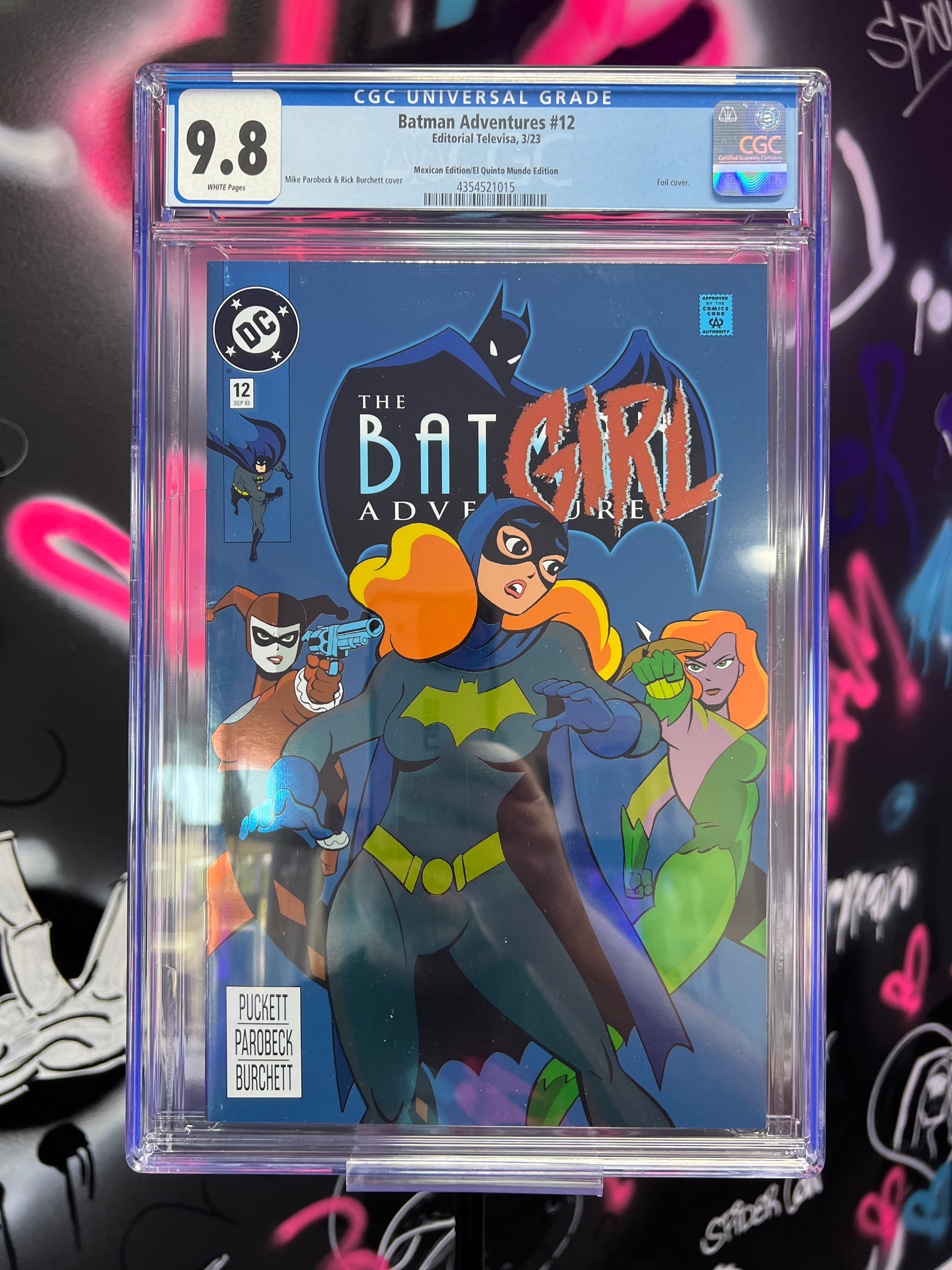 BATMAN ADVENTURES #12 FOIL EXCLUSIVE CGC 9.8 – Lostboy Comics