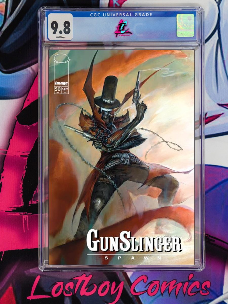 GUNSLINGER SPAWN #50 PUPPETEER LEE CONNECTING CGC 9.8 – Lostboy Comics
