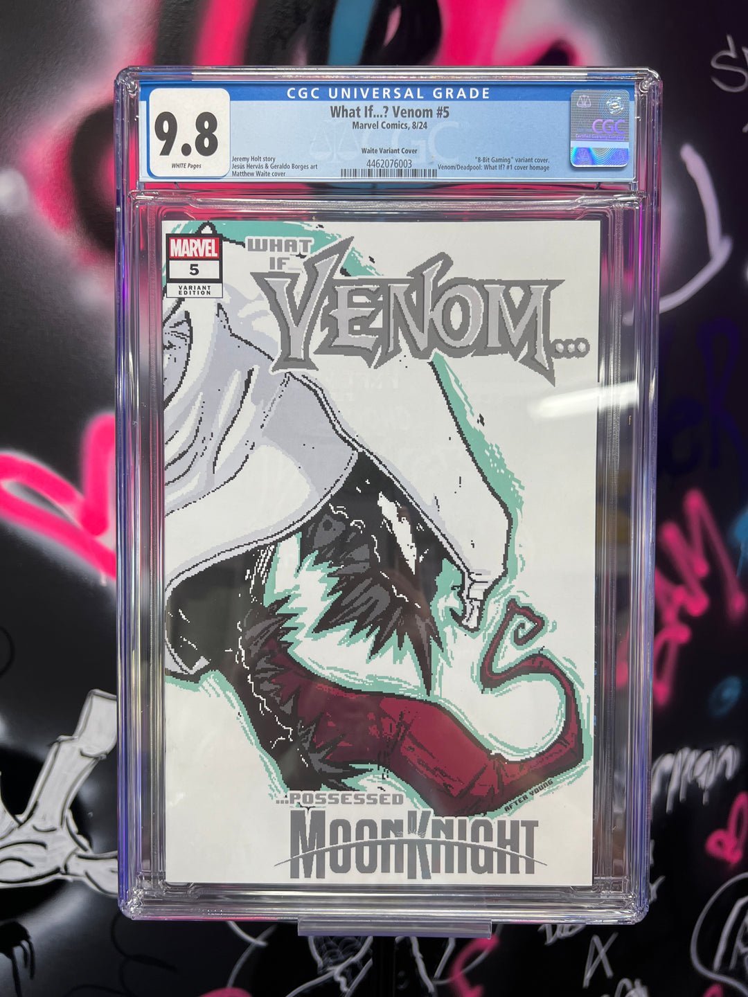 What if Venom #5 Matthew Waite Trade Exclusive CGC 9.8