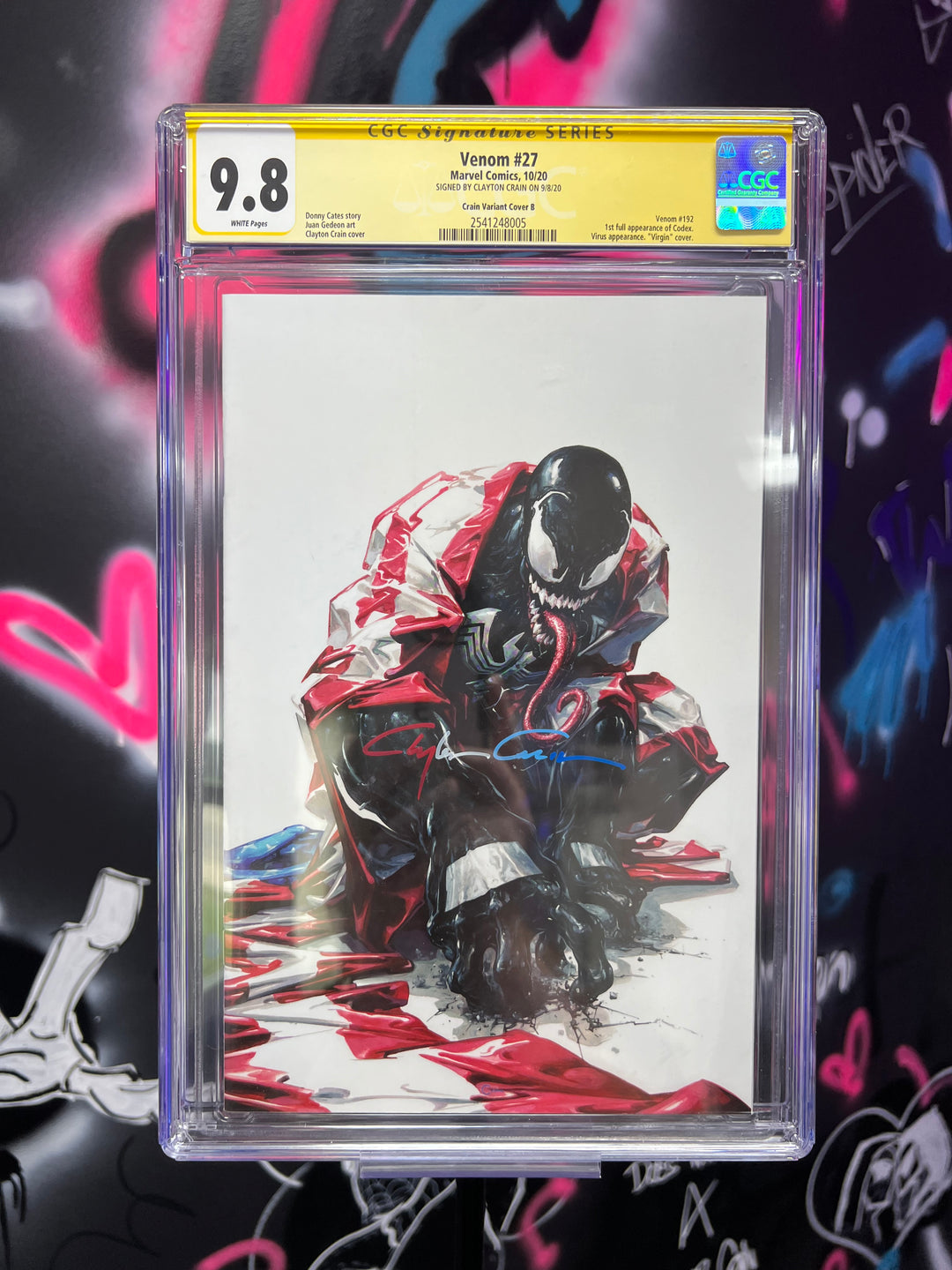 Venom 27 Crain Virgin CGC 9.8 SS