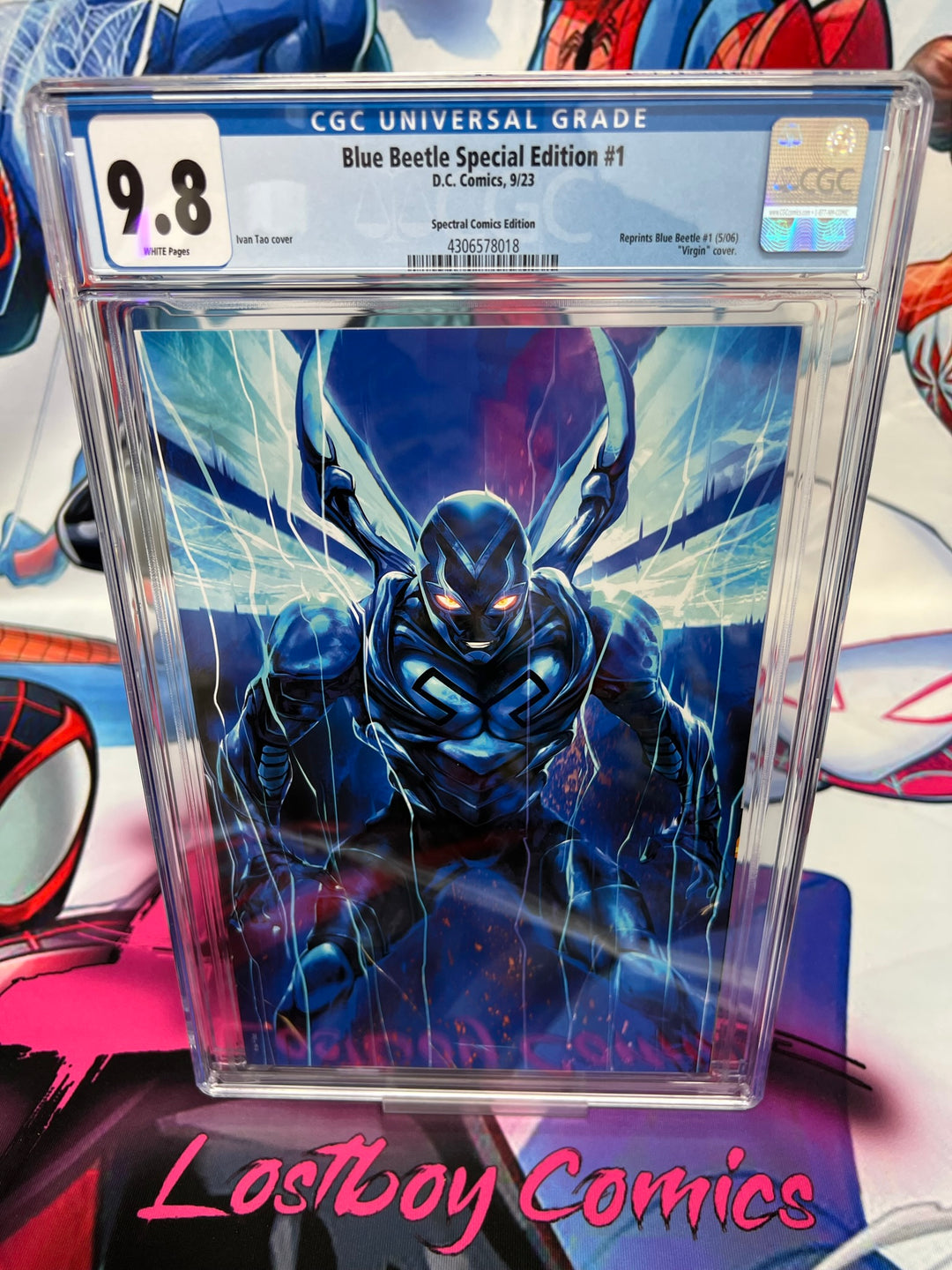 Blue Beetle 1 Ivan Tao CGC 9.8