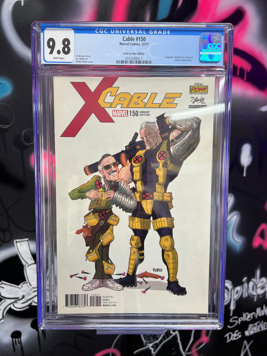 Cable #150 Stan Lee Box Exclusive CGC 9.8