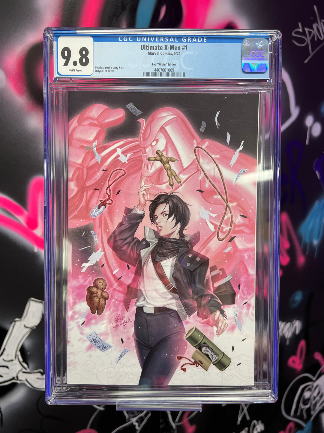 ULTIMATE X-MEN #1 LEE 1:100 CGC 9.8