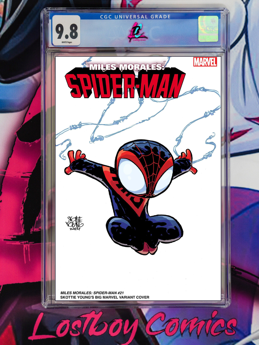 Miles Morales Spider sold Man 21 CGC 9.8