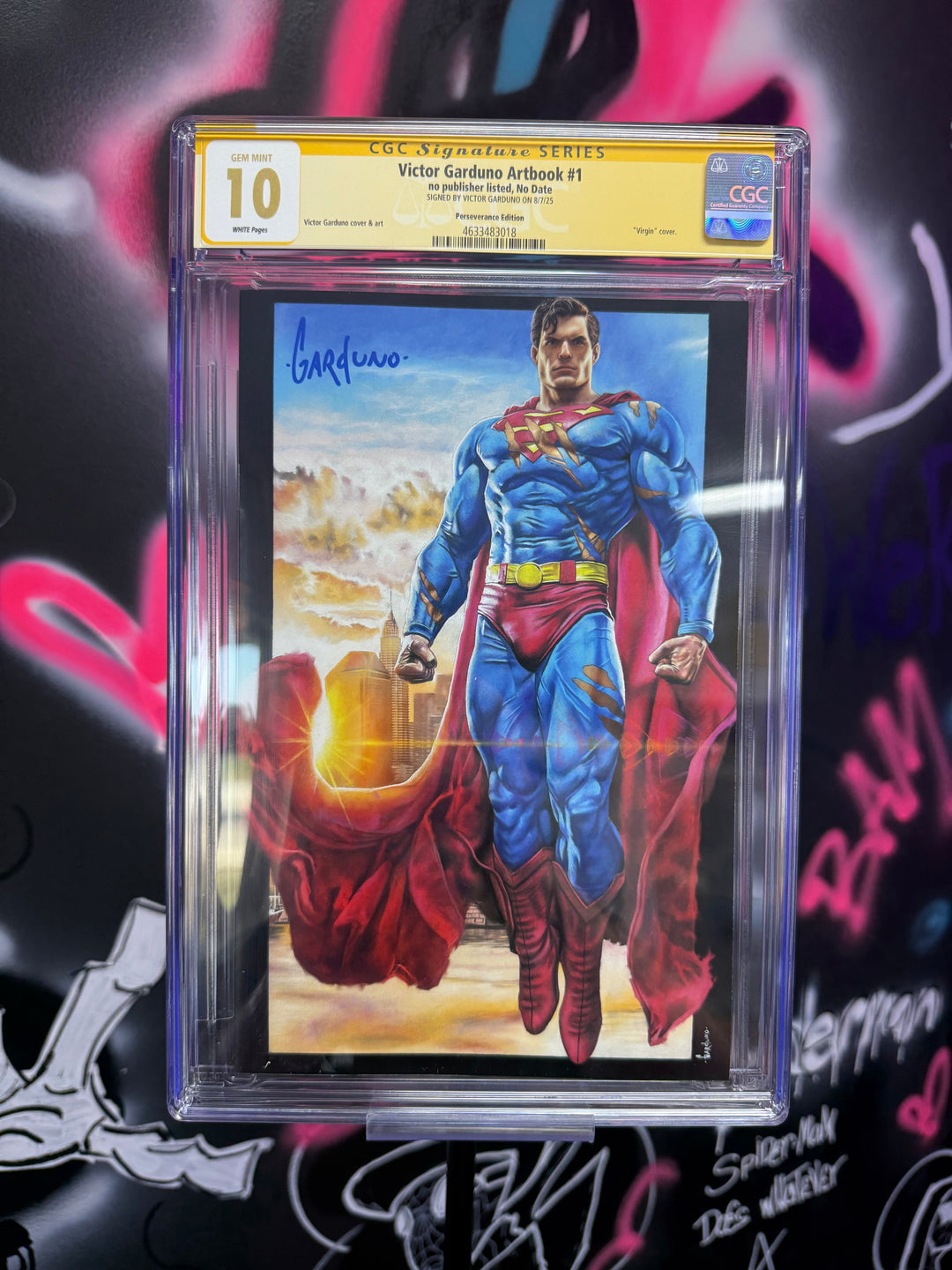 Superman "Perseverance" #1 Victor Garduno CGC 10 Signature Series