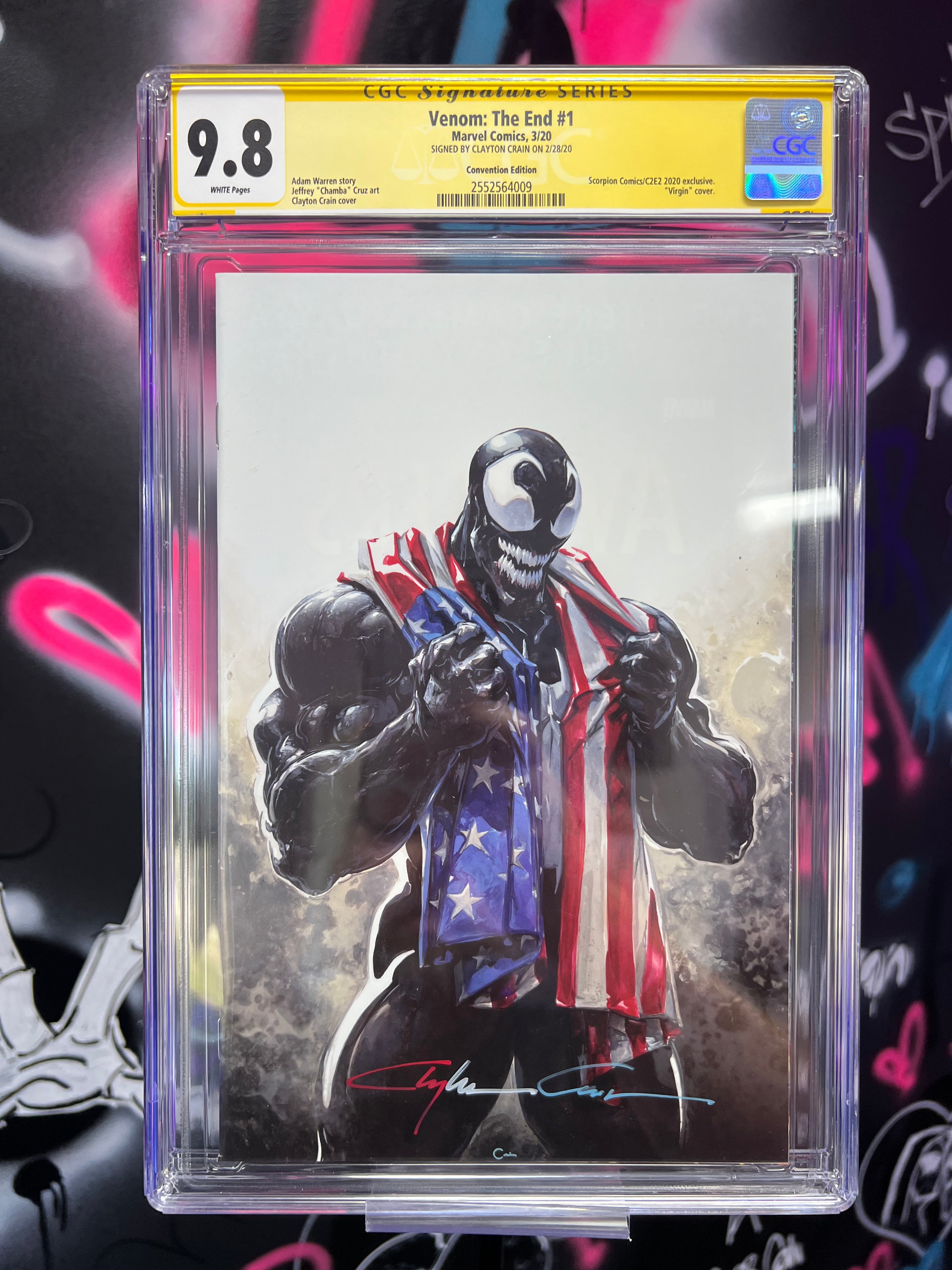 CGC 9.8 Venom 28 purchases Scorpion Comics