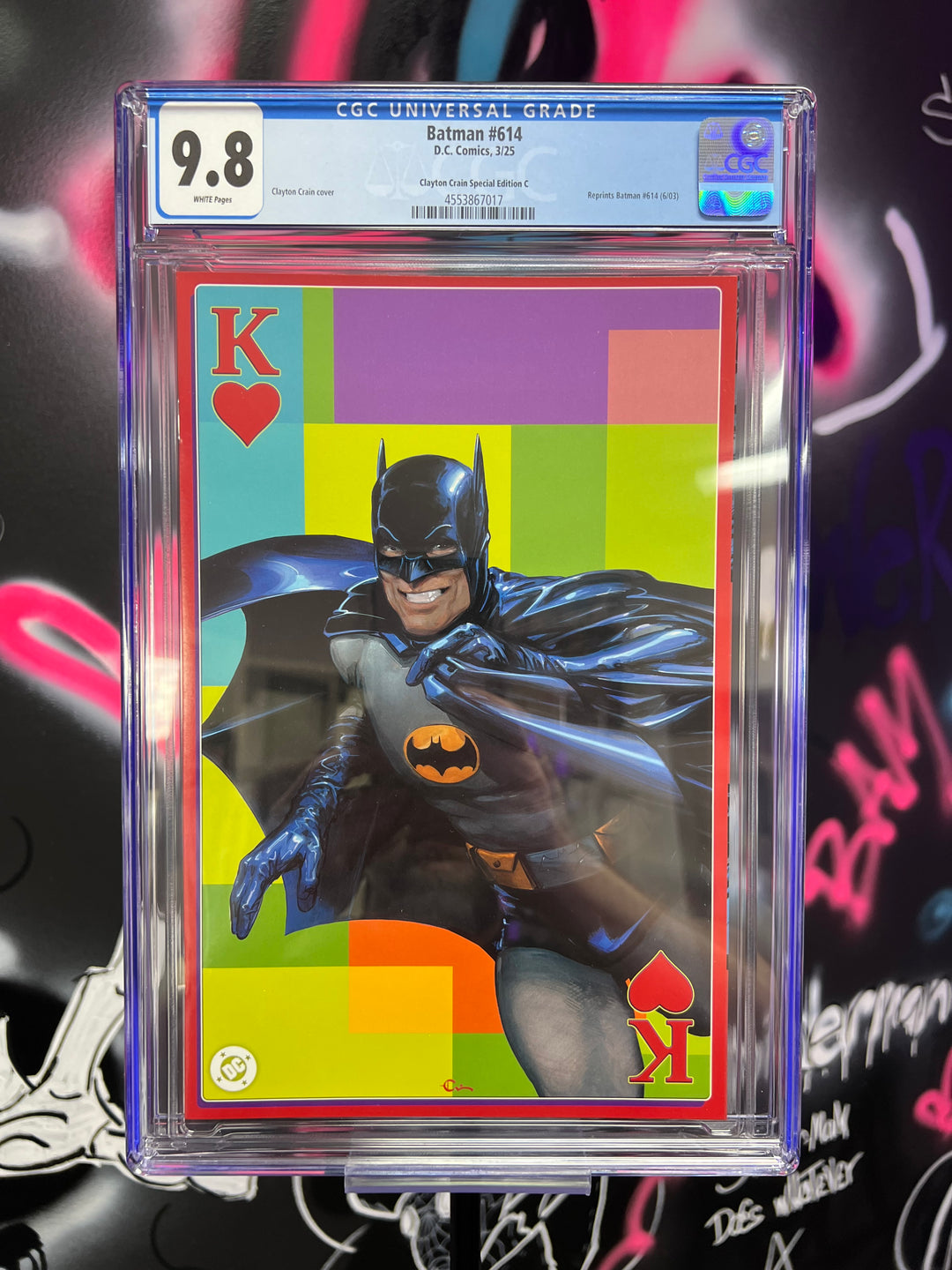 BATMAN #614 CLAYTON CRAIN ADAM WEST CGC 9.8