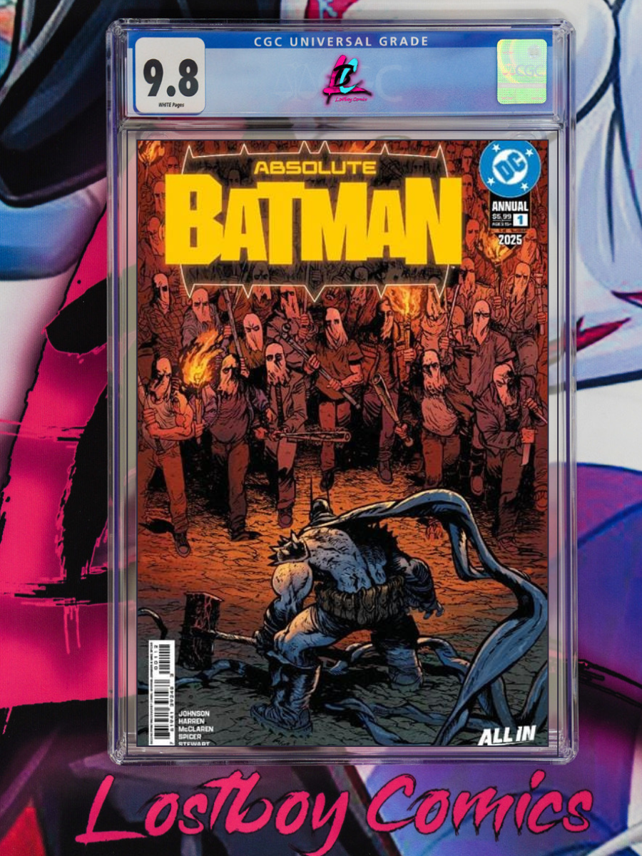 Absolute Batman 2025 Annual #1 2nd Print Daniel Warren Johnson CGC