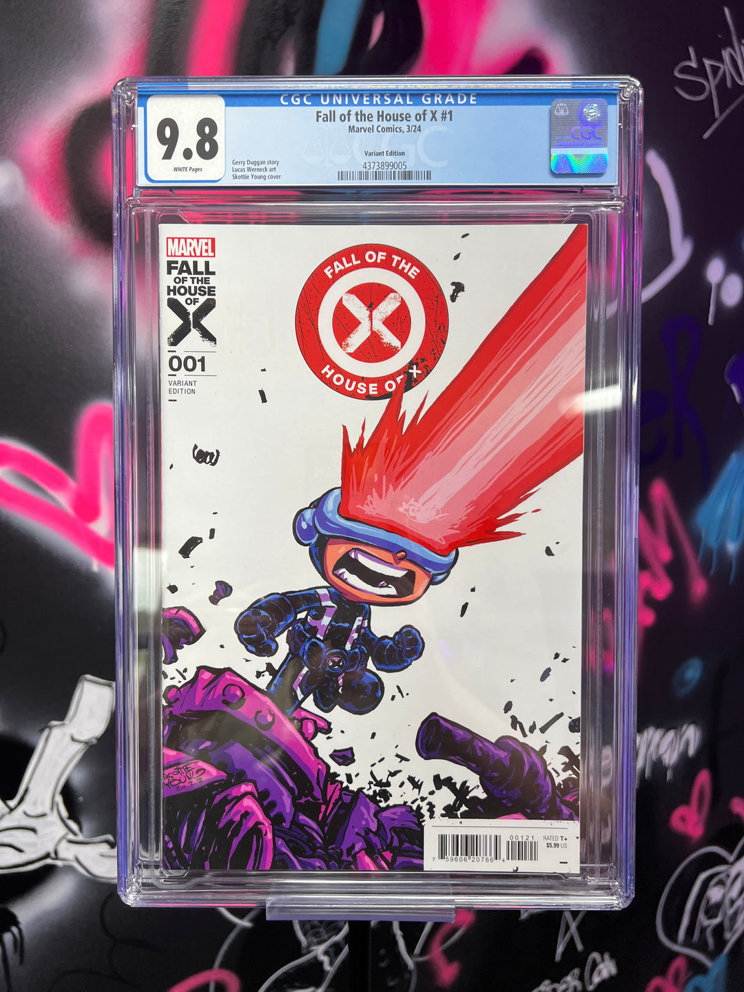 FALL OF THE HOUSE OF X 1 SKOTTIE YOUNG CGC 9.8