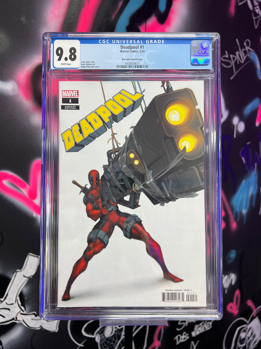 DEADPOOL #1 MIGUEL MERCADO CGC 9.8