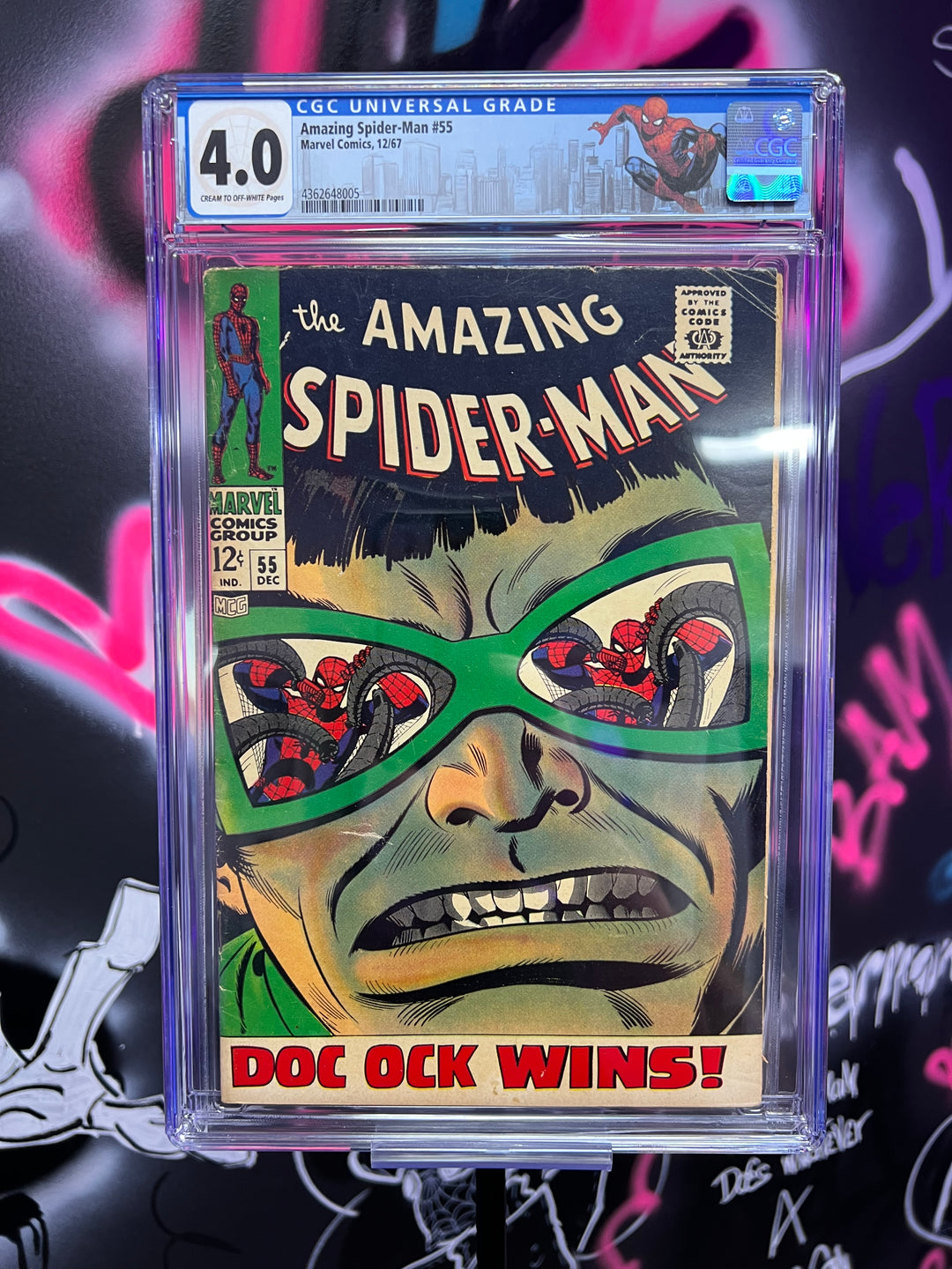 Amazing Spider-Man 55 CGC 4.0
