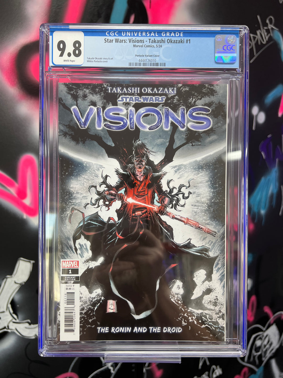 Star Wars Visions Takashi Okazaki #1 1:25 Whilce Portacio CG 9.8