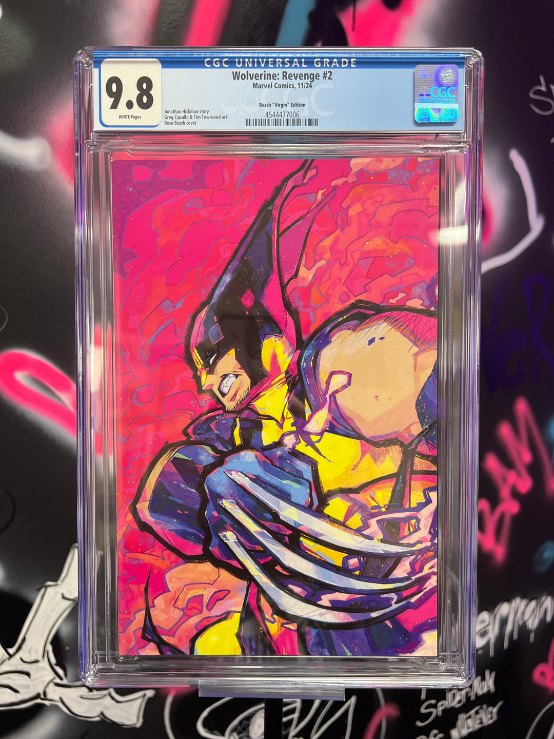 WOLVERINE: REVENGE #2 ROSE BESCH VIRGIN 1:100 CGC 9.8