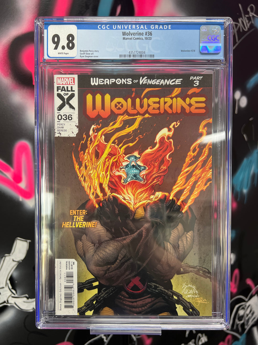 Wolverine #36 CGC 9.8 Custom Label