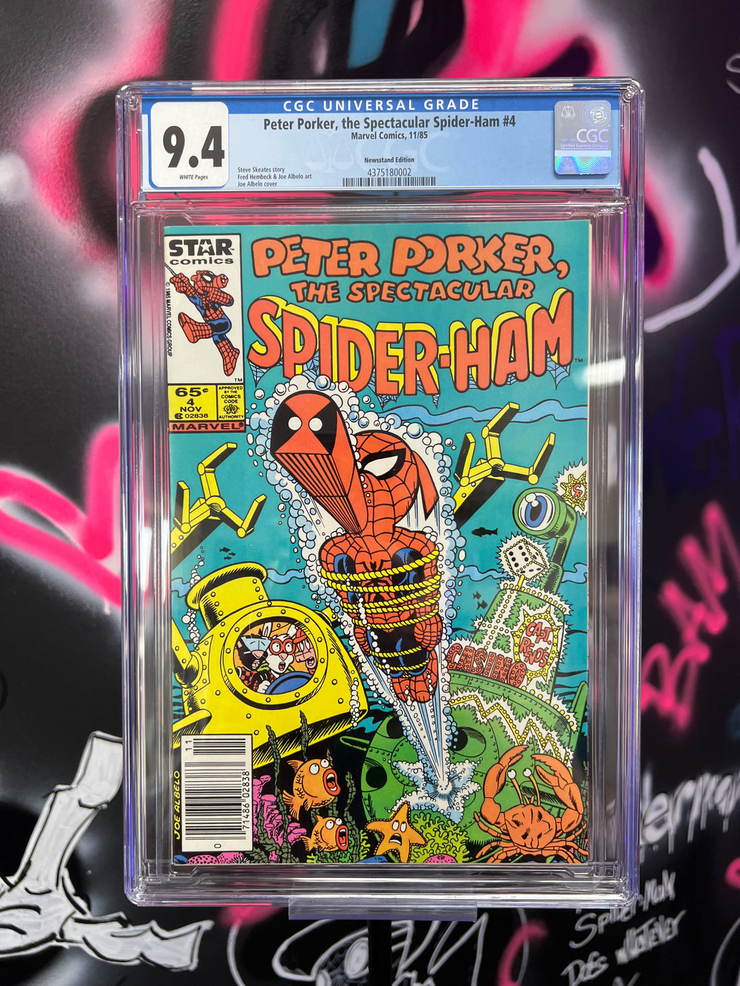 Peter Porker The Spectacular Spider-Ham 4 CGC 9.4