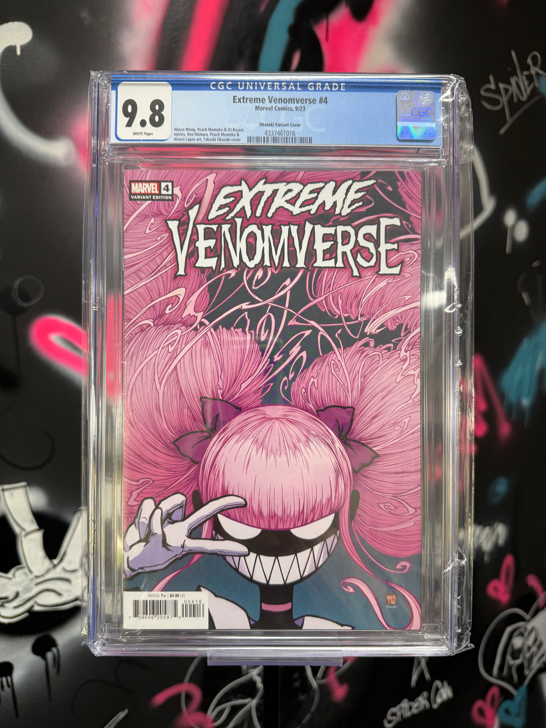 Extreme Venomverse #4 1:25 Okazaki CGC 9.8