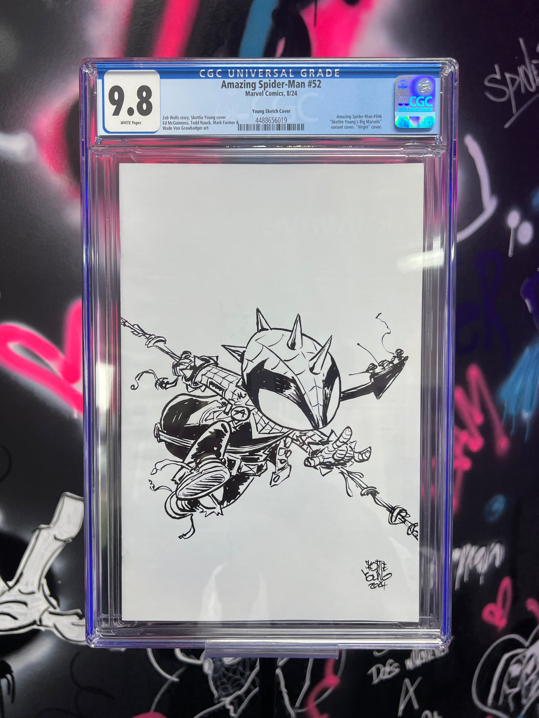 Amazing Spider-Man #52 1:50 Skottie Young CGC 9.8