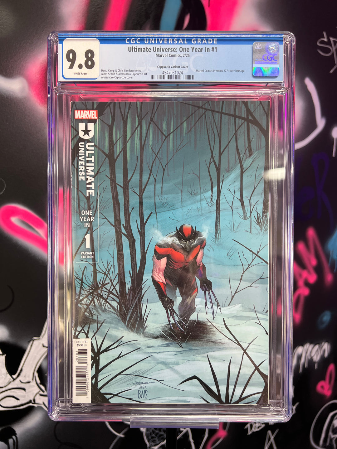 ULTIMATE UNIVERSE: ONE YEAR IN #1 CGC 9.8