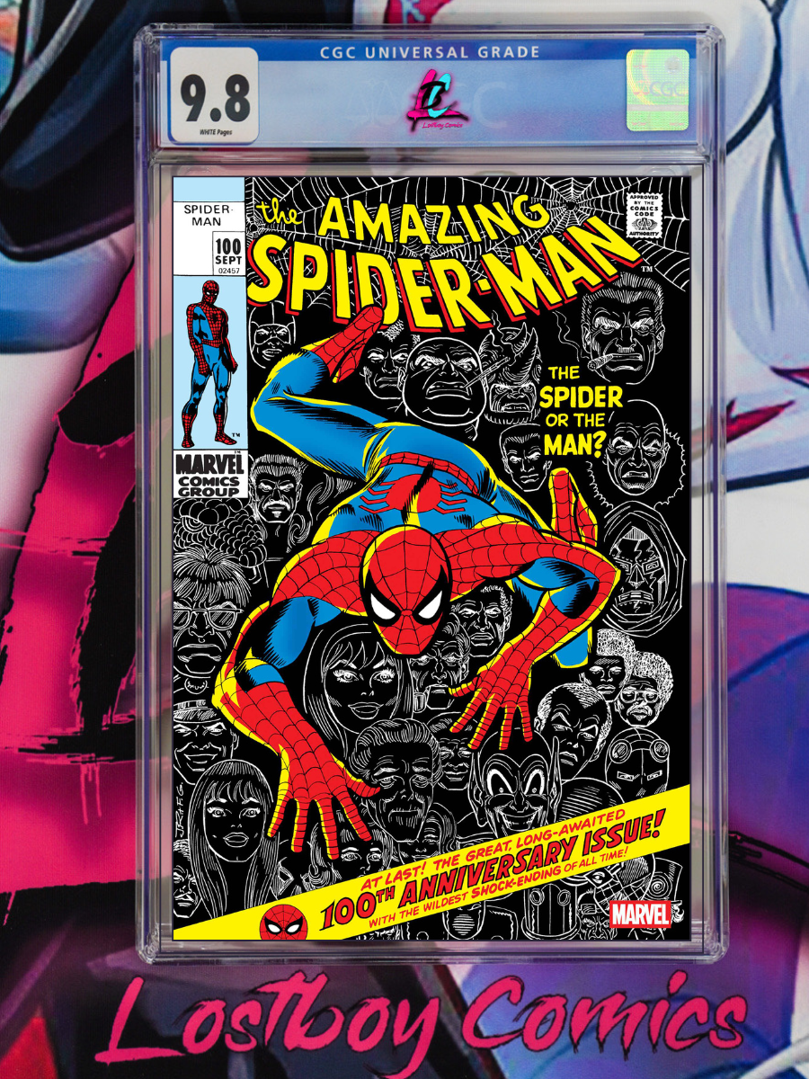 AMAZING SPIDER-MAN #100 FACSIMILE EDITION CGC 9.8 – Lostboy Comics