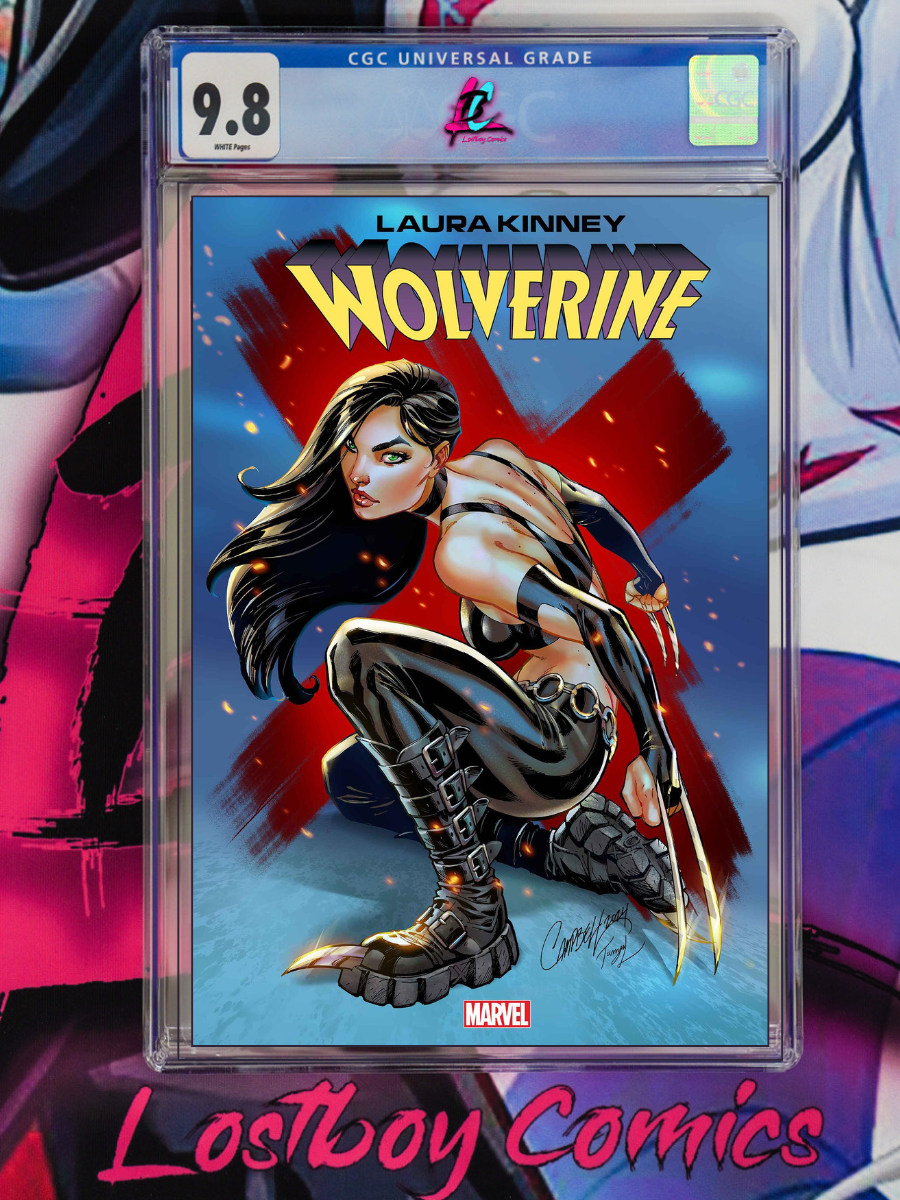 LAURA KINNEY WOLVERINE #1 桃桃子先生 直筆サイン入り Laura Kinney Wolverine #1 CGC SS 9.8 Peach Momoko SET Tokyo