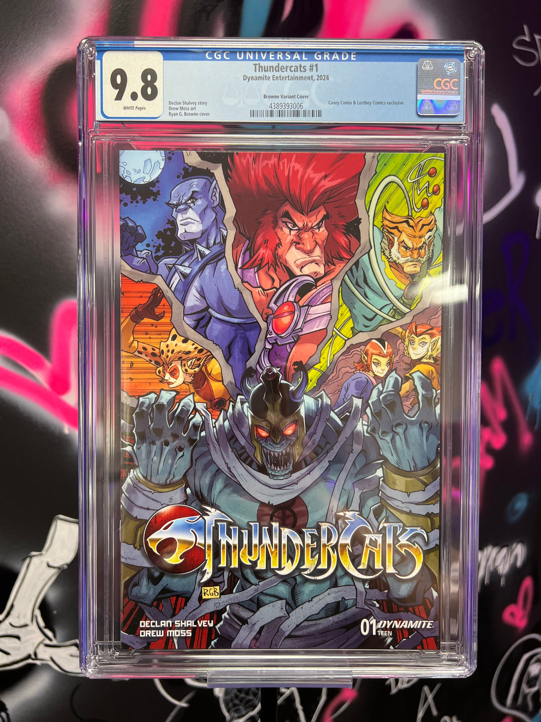 Thundercats 1 CGC 9.8 Lostboy Comics Exclusive Trade Variant