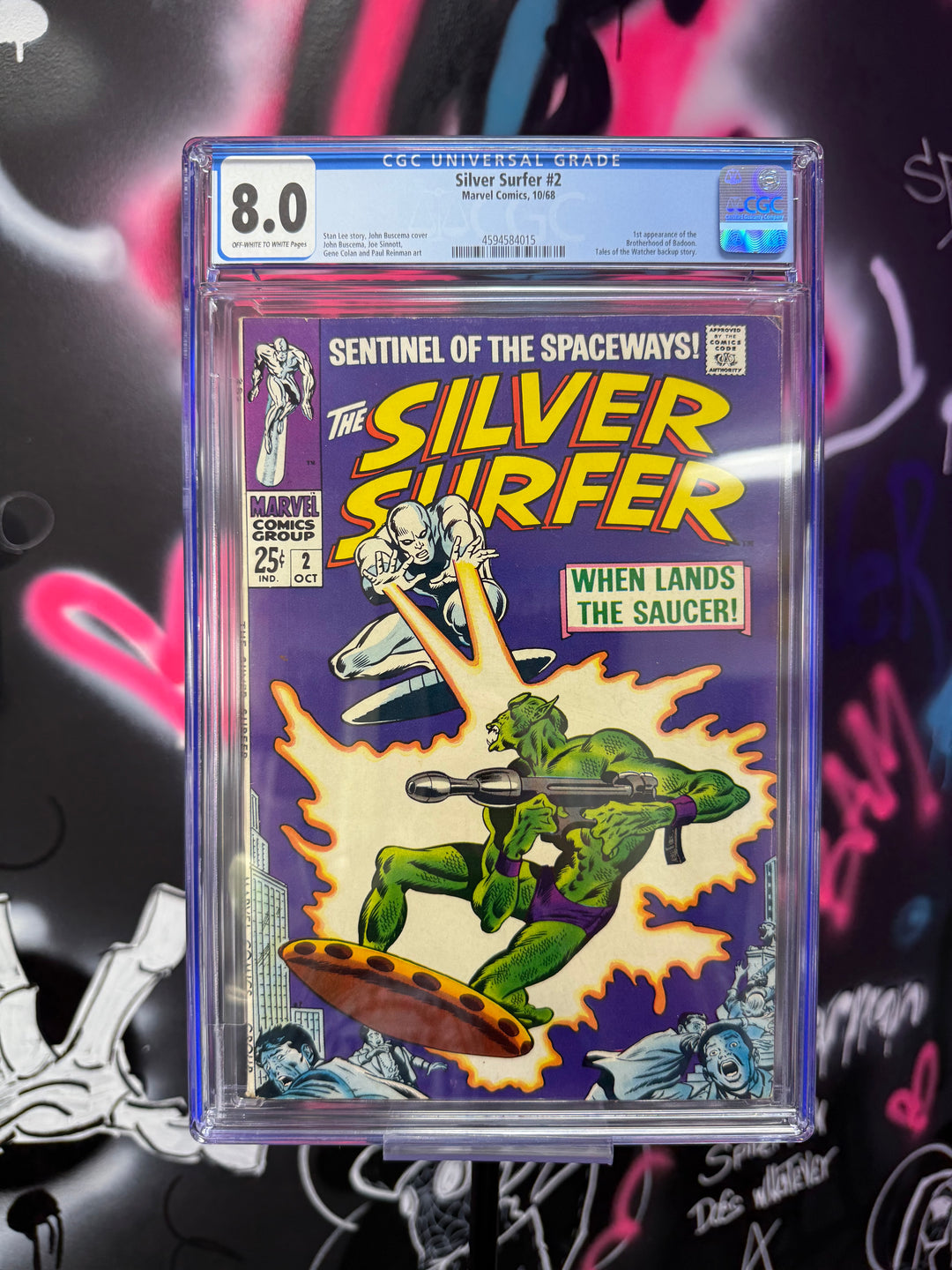 Silver Surfer #3 CGC 8.0