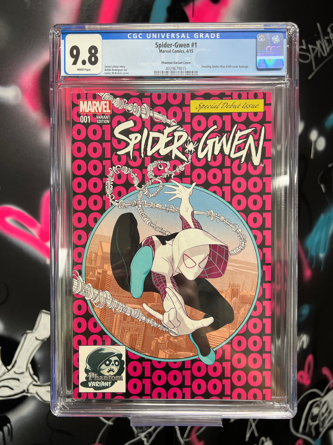 Spider-Gwen #1 Phantom CGC 9.8