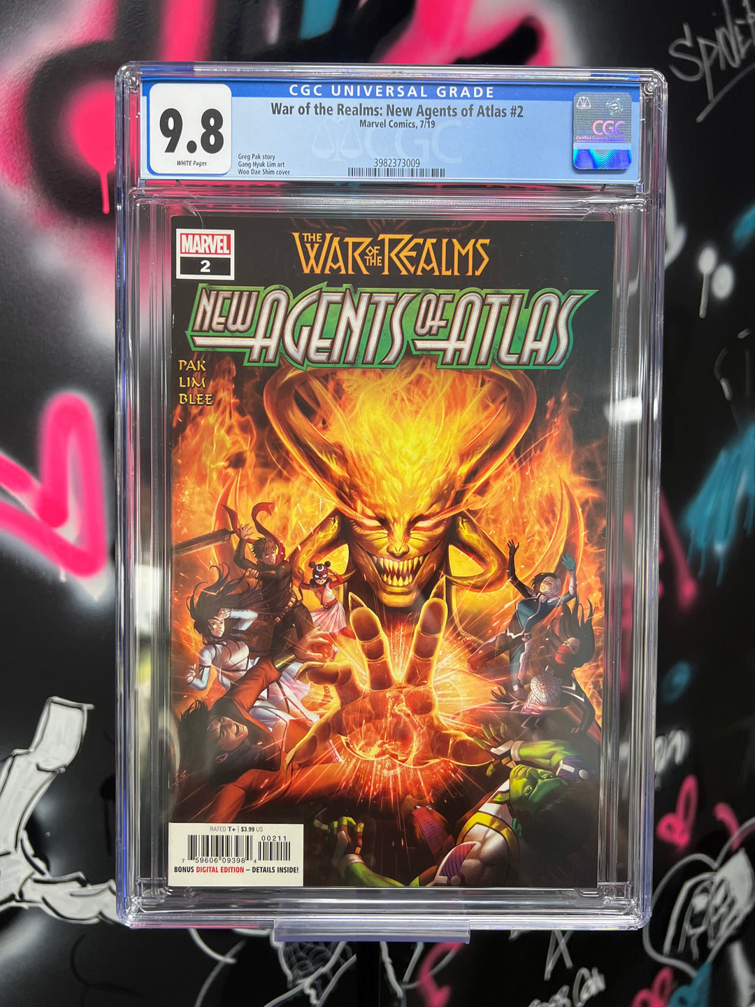 New Agents of Atlas #2 CGC 9.8 First Printing