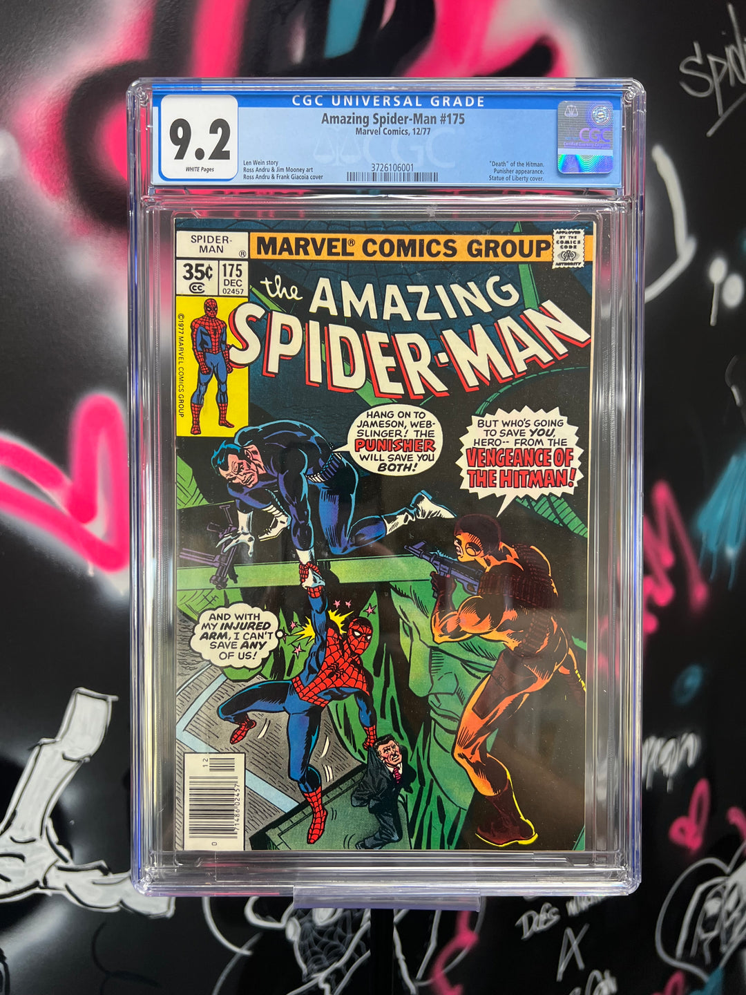 Amazing Spider-Man #175 Newsstand CGC 9.2