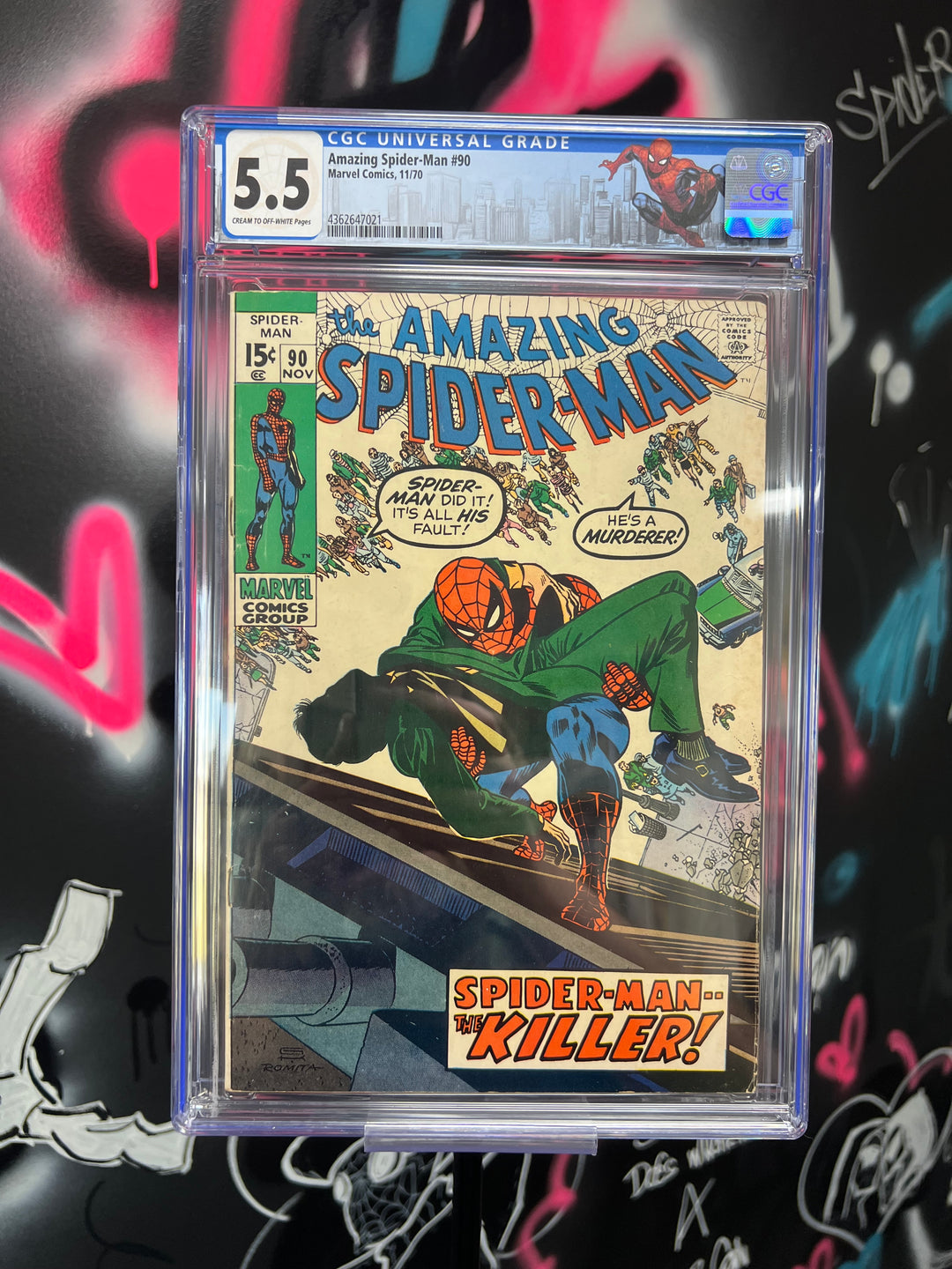 Amazing Spider-Man #90 CGC 5.5