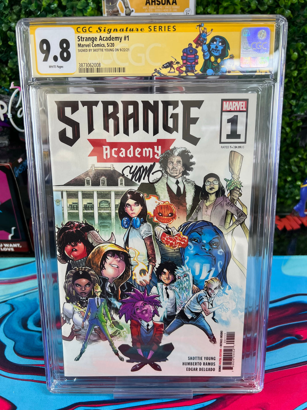 Strange Academy #1 First Print CGC 9.8 Signed Skottie Young