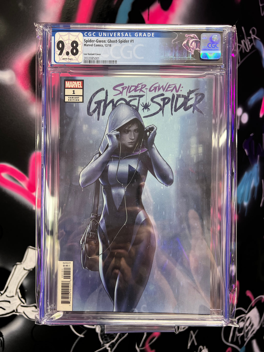 Spider-Gwen Ghost Spider #1 1:100 CGC 9.8