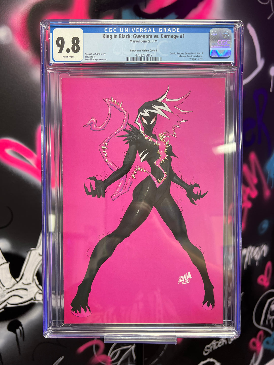 King in Black: Gwenom vs. Carnage 1 CGC 9.8
