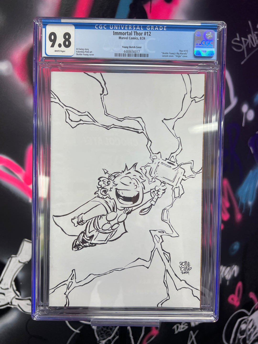 Immortal Thor #12 1:50 Skottie Young CGC 9.8