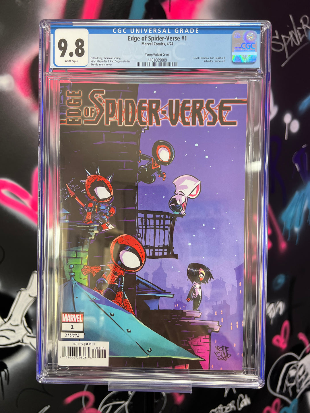 EDGE OF SPIDER-VERSE 1 SKOTTIE YOUNG CGC 9.8