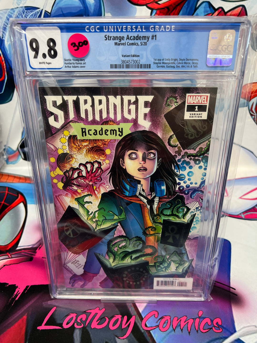 Strange Academy 1 Adams CGC 9.8