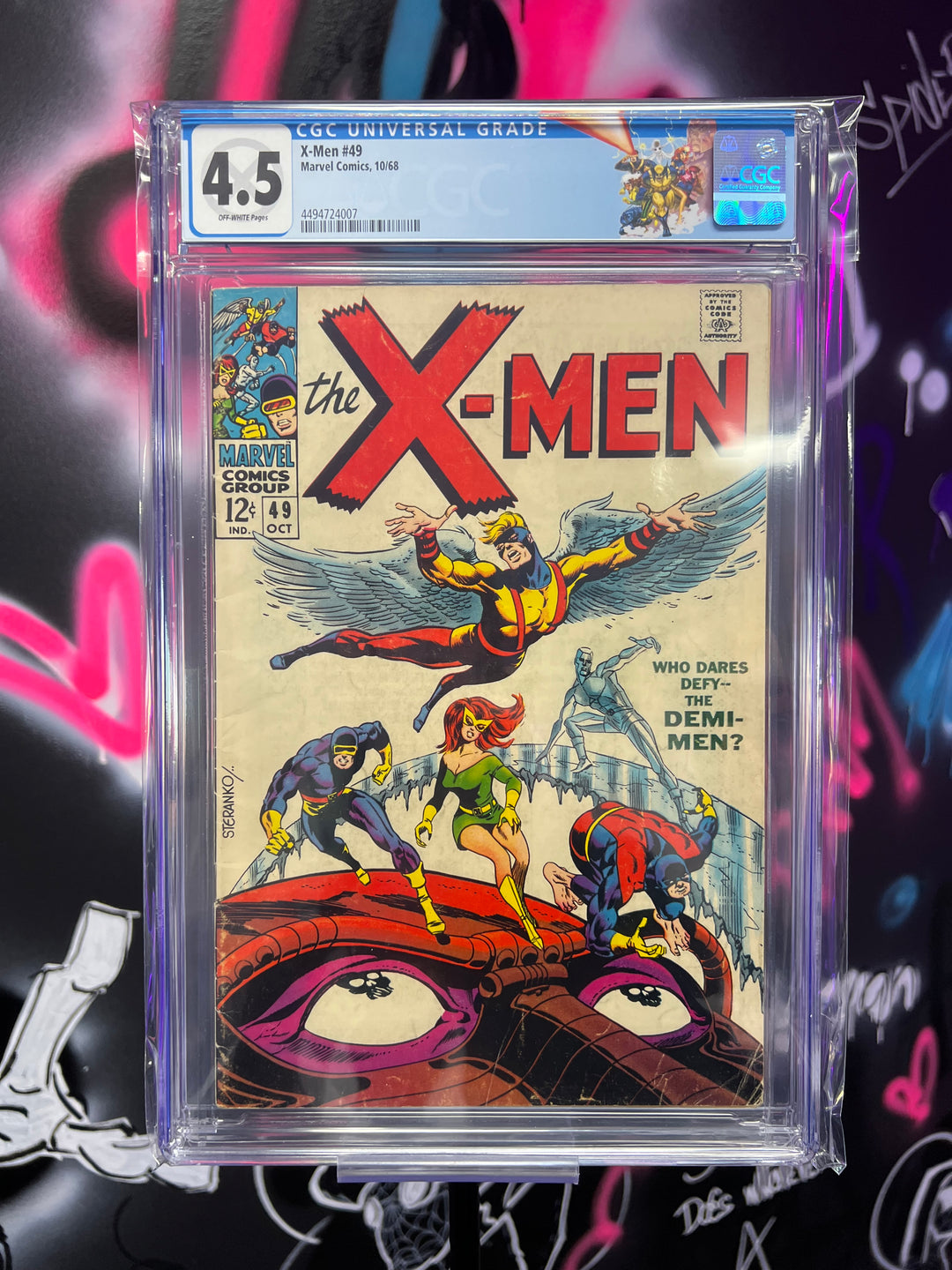 X-Men #49 CGC 4.5
