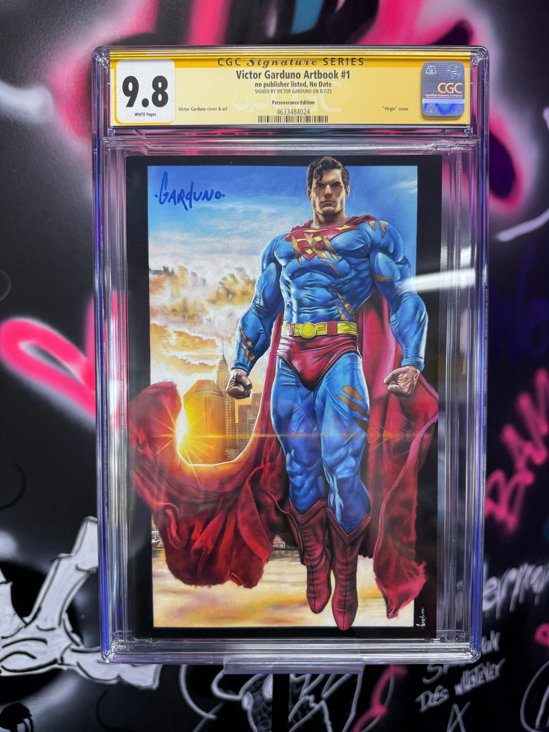 Superman "Perseverance" #1 Victor Garduno CGC 9.8 Signed