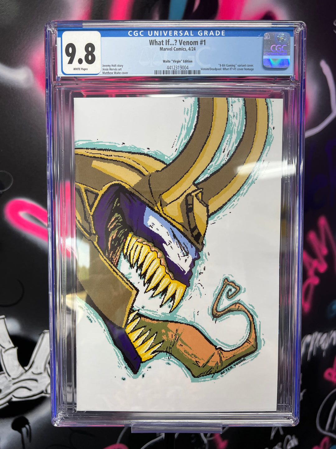 WHAT IF VENOM 1 Matthew Waite Skottie Young Homage Virgin CGC 9.8
