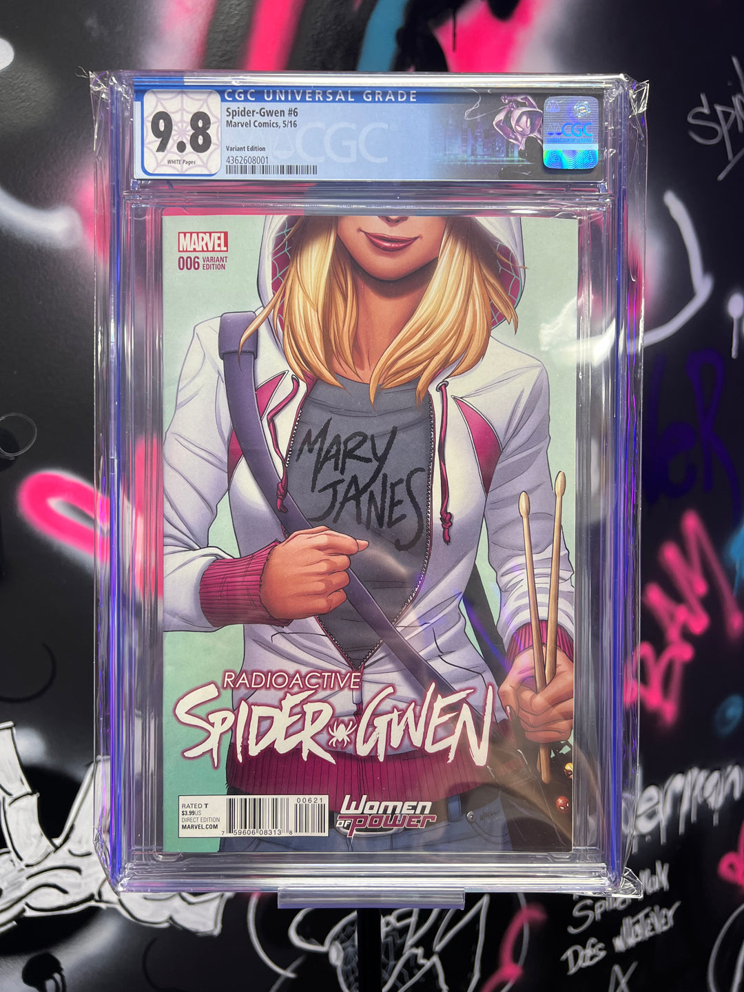 Spider-Gwen #6 Women of Power variant CGC 9.8