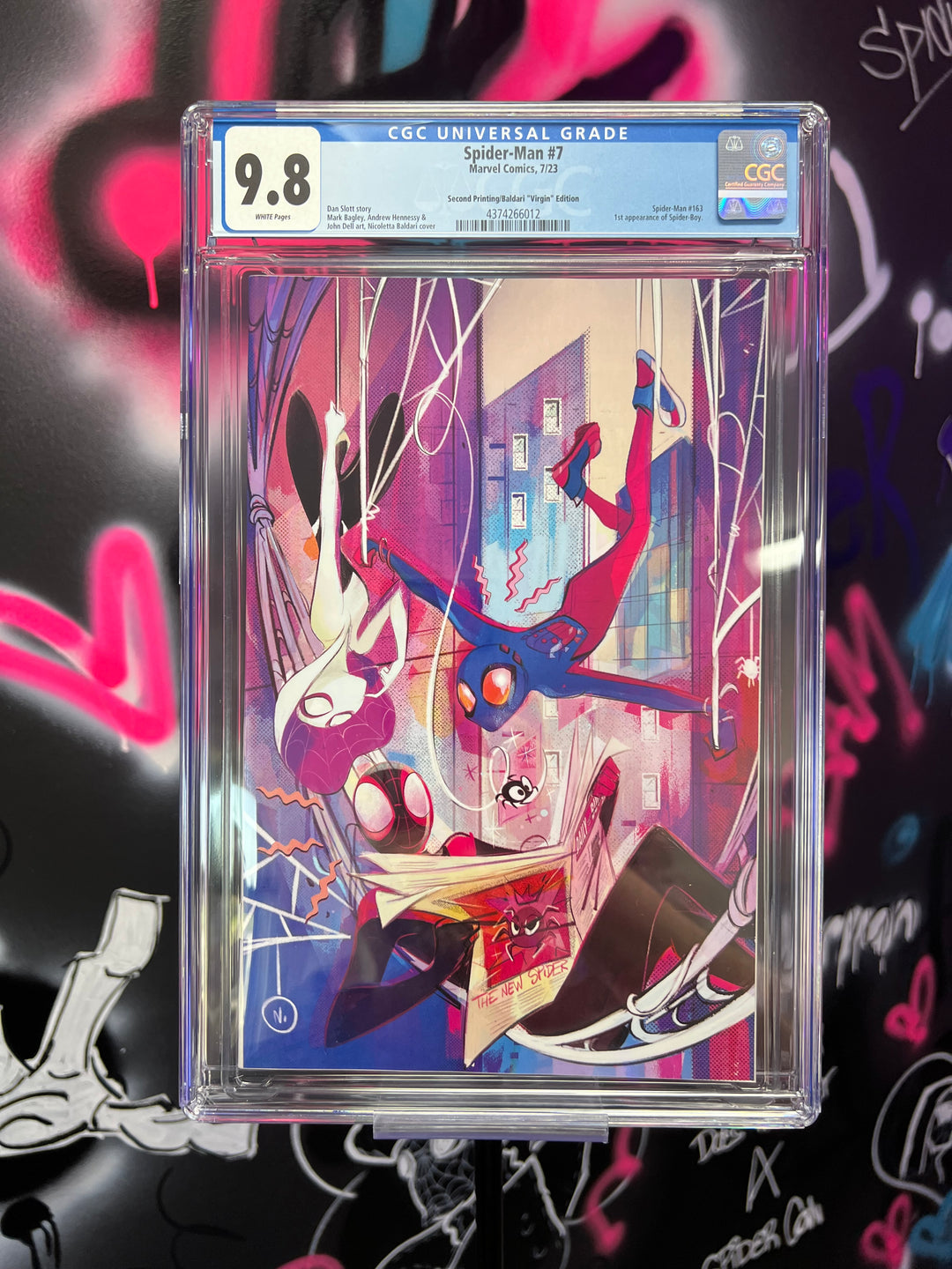 Spider-Man 7 2nd Print CGC 9.8